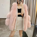 Fashion Temperament Thickened Fur Coat